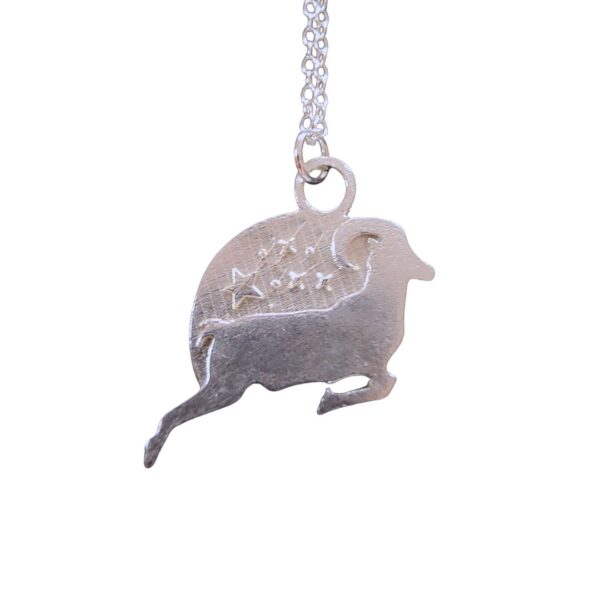 Aries Ram Zodiac Pendant