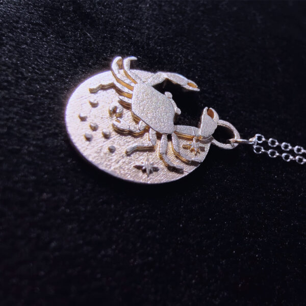 Cancer Crab Zodiac Pendant - Image 3