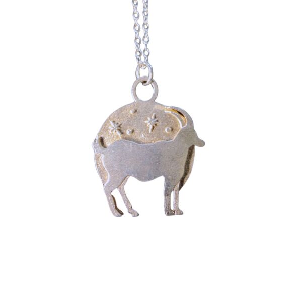 Capricorn Goat Zodiac Pendant