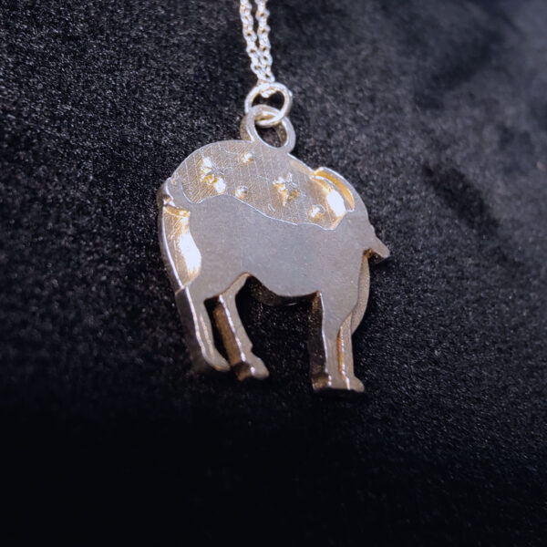 Capricorn Goat Zodiac Pendant - Image 3