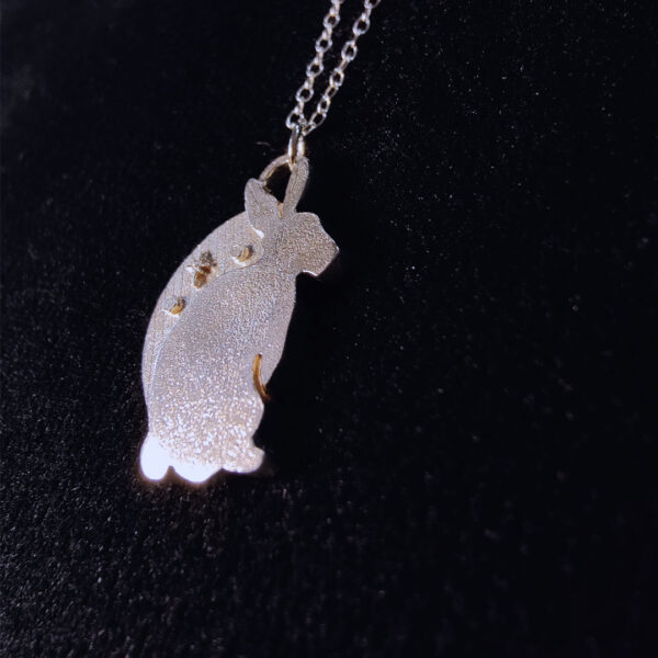Libra Rabbit Zodiac Pendant - Image 3