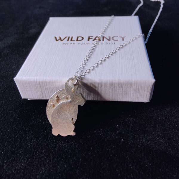 Libra Rabbit Zodiac Pendant - Image 4