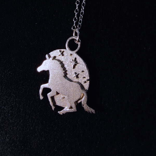 Sagittarius Horse Zodiac Pendant - Image 2