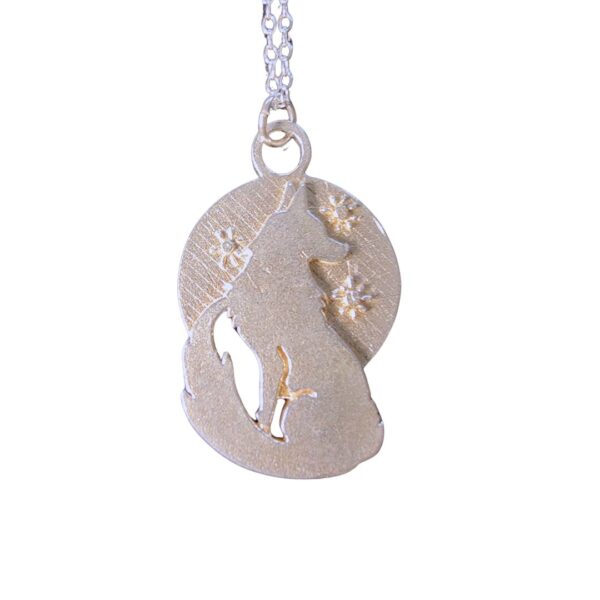 Virgo Fox Zodiac Pendant