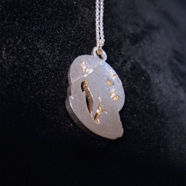Virgo Fox Zodiac Pendant - Image 3
